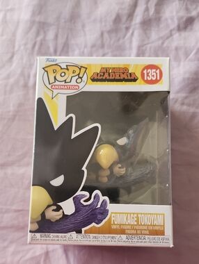 Funko Pop! Animation My Hero Academia Fumikage Tokoyami - Black, Yellow & Purple